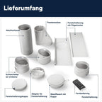 De'Longhi Pinguino PAC EL112 CST WiFi, Mobile Klimaanlage mit MyEcoRealFeel-Technologie für Räume bis zu 110 m³,11.000 BTU/h, 2,9 kW, 63 dB, Entfeuchtungsfunktion, A+, App- und Sprachsteuerung, Weiß