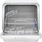 Bomann® Tischgeschirrspüler mit 5L Wassertank | ohne Wasseranschluss nutzbar | Mini Geschirrspüler | 5 Programme | Mini Spülmaschine 1-24 h Startvorwahl | Spülmaschine klein Tischspülmaschine TSG 5701