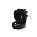 CYBEX Gold Kinder-Autositz Solution G i-Fix, Für Autos mit und ohne ISOFIX, Ab ca. 3 bis 12 Jahre (100 - 150 cm), Ab ca. 15 bis 50 kg, Lava Grey