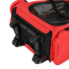 PawHut Hundetrolley Tragetasche 2in1 Rucksack mit Rollen höhenverstellbar