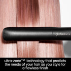 ghd Platinum+ Haarglätter & Professioneller Styler in Schwarz - Stärkeres Haar, Mehr Glanz, Farbschutz - Für Alle Haartypen
