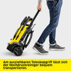 Kärcher Hochdruckreiniger K 4 Power Control Flex Home, Druck: max. 130 bar, Fördermenge: 420 l/h, Fläche: 30 m²/h, Wasserfilter, Gewicht: 11,5 kg, Hochdruckpistole, Dreckfräser, Strahlrohr, Home Kit