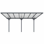 Fornorth Terrassenüberdachung 435x300x225-270cm