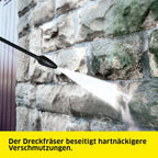 Kärcher Hochdruckreiniger K 5 Power Control, Druck: max. 145 bar, Fördermenge: 500 l/h, Flächenleistung: 40 m²/h, Wasserfilter, Gewicht: 13 kg, Hochdruckschlauch und -pistole, Dreckfräser, Strahlrohr