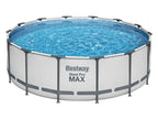 Steel Pro MAX™ Frame Pool Komplett-Set mit Filterpumpe, Ø 427 x 122 cm
