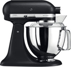 KitchenAid Küchenmaschine I Artisan I Kippbarem Food Processor I Teigknetmaschine mit 5 Zubehör | 2 Schüsseln aus Edelstahl | 4.8 L | Pistaccio