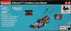 Makita DLM432Z Akku-Rasenmäher 2x18 V (ohne Akku, ohne Ladegerät)