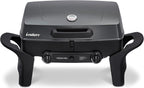 EndersGasgrill Urban II Pro, Tischgrill, Grillen-, Kochen- und Backen Funktion, 2 Brenner Edelstahl, mit Grill-Thermometer, Balkon-, Camping-Grill, Aluguss-Gehäuse, Gusseisen-Rost, #2062