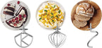 Kenwood kMix KMX750RD Küchenmaschine, 5 l Edelstahl Schüssel, Safe-Use-Sicherheitssystem, Metallgehuse, 1000 Watt, inkl. 3-Teiligem Patisserie-Set und Spritzschutz, Rot