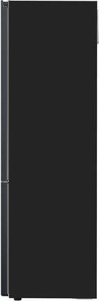 LG GBV22NCCEP Kühl-/Gefrierkombination – Smart Inverter Compressor, Total No Frost, Modern Flat Door Design, Matt Schwarz Metallic, Energieeffizienz A