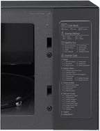 LG MS2595CIS Mikrowelle mit Smart Inverter Technologie, 25 Liter Kapazität, 1000 W, Automatikprogramme, einstellbare Leistungsstufen und EasyClean-Funktion, Silber