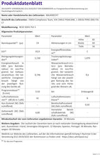 Bauknecht BUO 3O41 PLT X Unterbau-Geschirrspüler 60 cm /14 Maßgedecke /10 Standardprogramme und 1 Sensorprogramm/PowerClean/ActiveDry/Besteckschublade/Vollwasserschutz