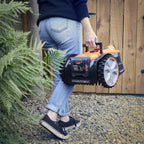 LawnMaster VBRM16 OcuMow Mhroboter für geeignet für bis zu 100 qm-Selbstfahrender Rasenmher Roboter mit MX 24V 4.0Ah Lithium-Ionen Akku Ohne Kabel