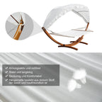 Sonnewelt Hngematte Holz Hammock mit Gestell