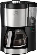 Melitta Look Perfection - Filterkaffeemaschine - mit Thermokanne - Tropfstopp - 10 Tassen - Schwarz (1025-16)