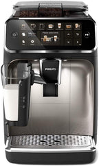 Philips Serie 5400 Kaffeevollautomat – LatteGo Milchsystem, 12 Kaffeespezialitten, Intuitives Display, 4 Benutzerprofile, Chrom (EP5447/90)