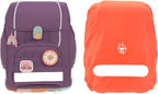 LÄSSIG 7-teiliges Schulranzen Set Kinder/School Set Boxy Unique Schwarz