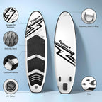 Premium-Stand-Up-Paddle-Board, Yoga-Board mit strapazierfähigem SUP-Zubehör und Tragetasche | Breiter Stand, Surf-Kontrolle, rutschfestes Deck, Leine, Paddel und Pumpe für Jugendliche und Erwachsene