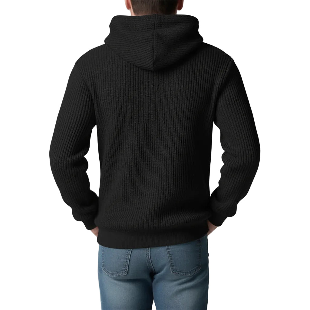 Detail lange Ärmel Herren Hoodie