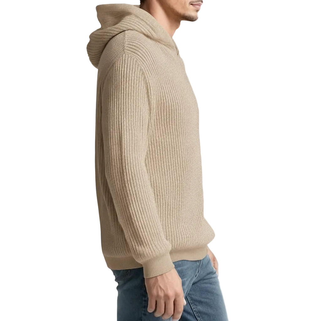 Herren Hoodie Rundhals mit lockerem Schnitt
