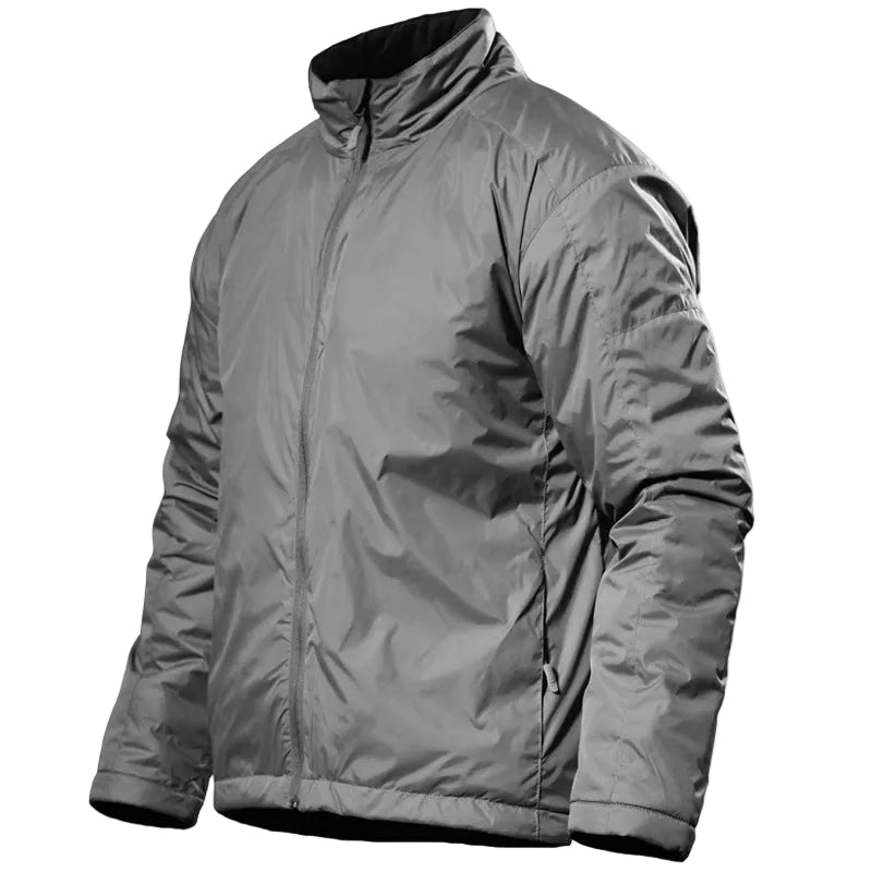 Detailansicht Herren Jacke mit Reißverschluss langarm