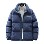 Detailansicht Herren Jacke Waffelstruktur langarm